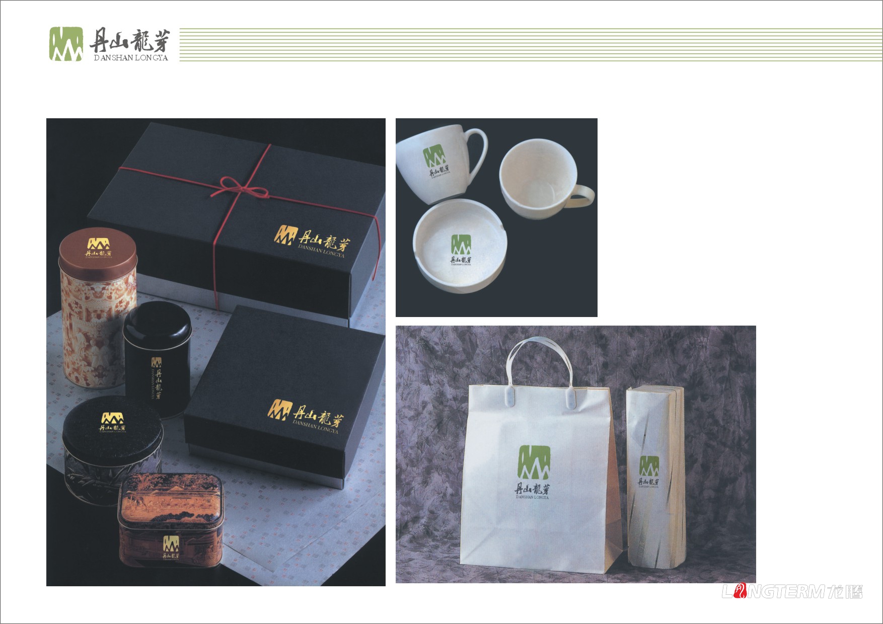丹山龍芽茶葉LOGO設計|瀘州丹山龍芽茶葉VI視覺系列形象包裝設計