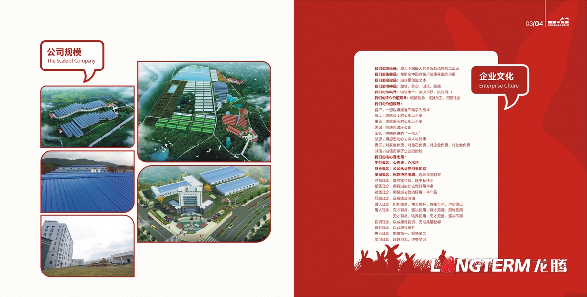 品山兔業形象畫冊設計|自貢市企業宣傳冊設計|鮮兔冷吃兔缺牙巴兔九刀兔休閑食品宣傳畫冊設計