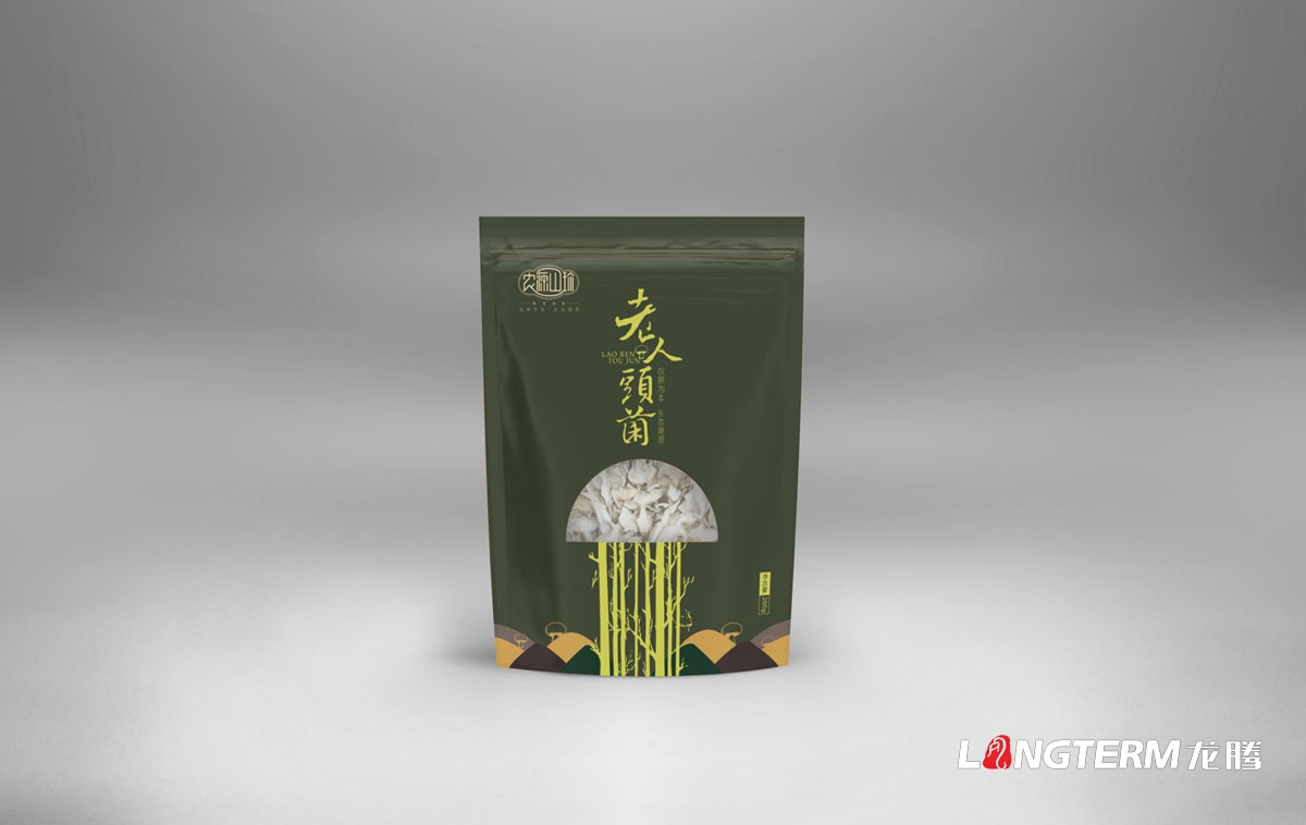 農源山珍土特產包裝設計|核桃杏仁松子瓜子牛肝菌黑虎掌菌松茸黑松露黃賴頭牛肝菌黑牛肝菌老人頭菌湯料包