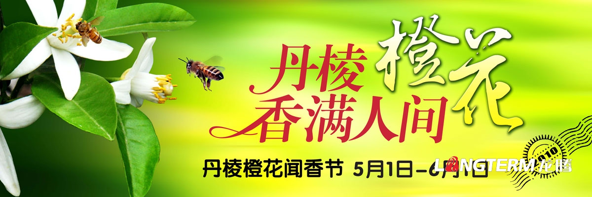 丹棱橙花聞香節宣傳設計|丹棱枇杷品嘗節宣傳設計|活動節日宣傳海報物料設計