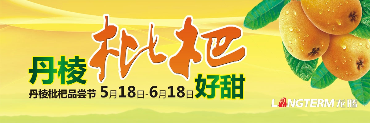 丹棱橙花聞香節宣傳設計|丹棱枇杷品嘗節宣傳設計|活動節日宣傳海報物料設計