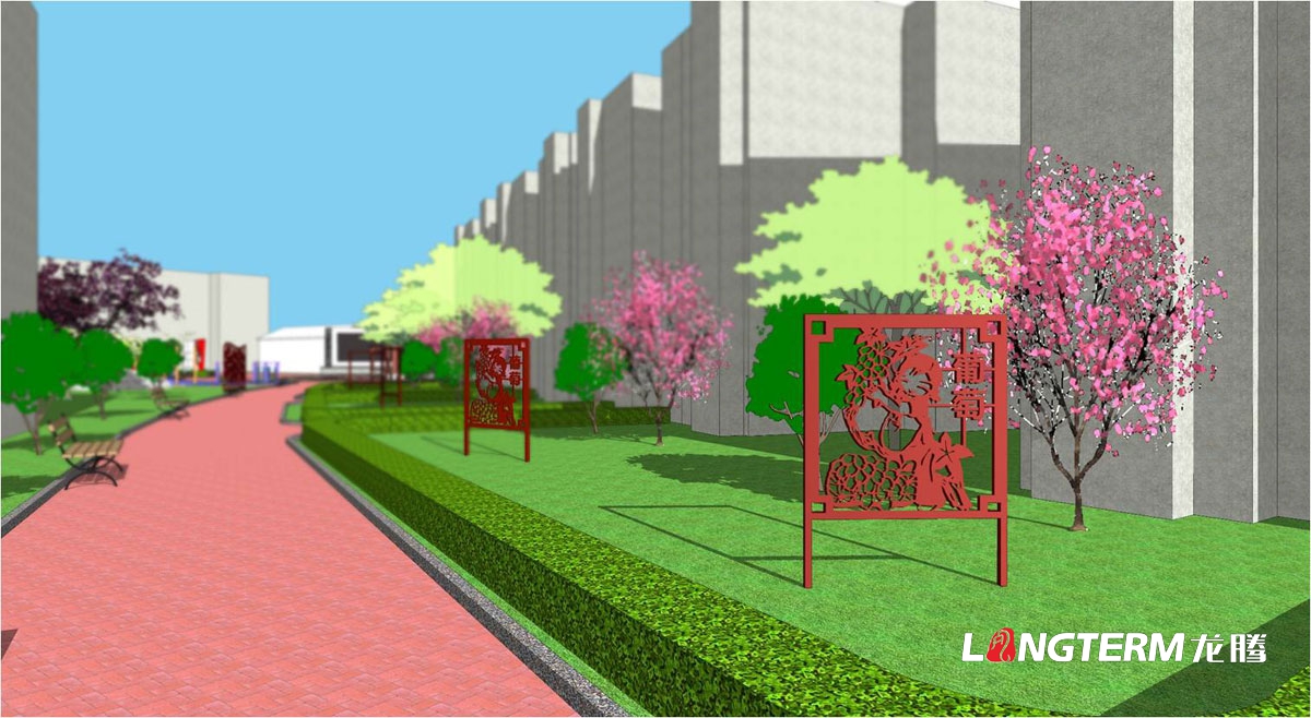馬林村黨建廣場設計|馬林村亮點陣地綜合形象建設設計|新農村總體規劃設計|紅色文化落地建設