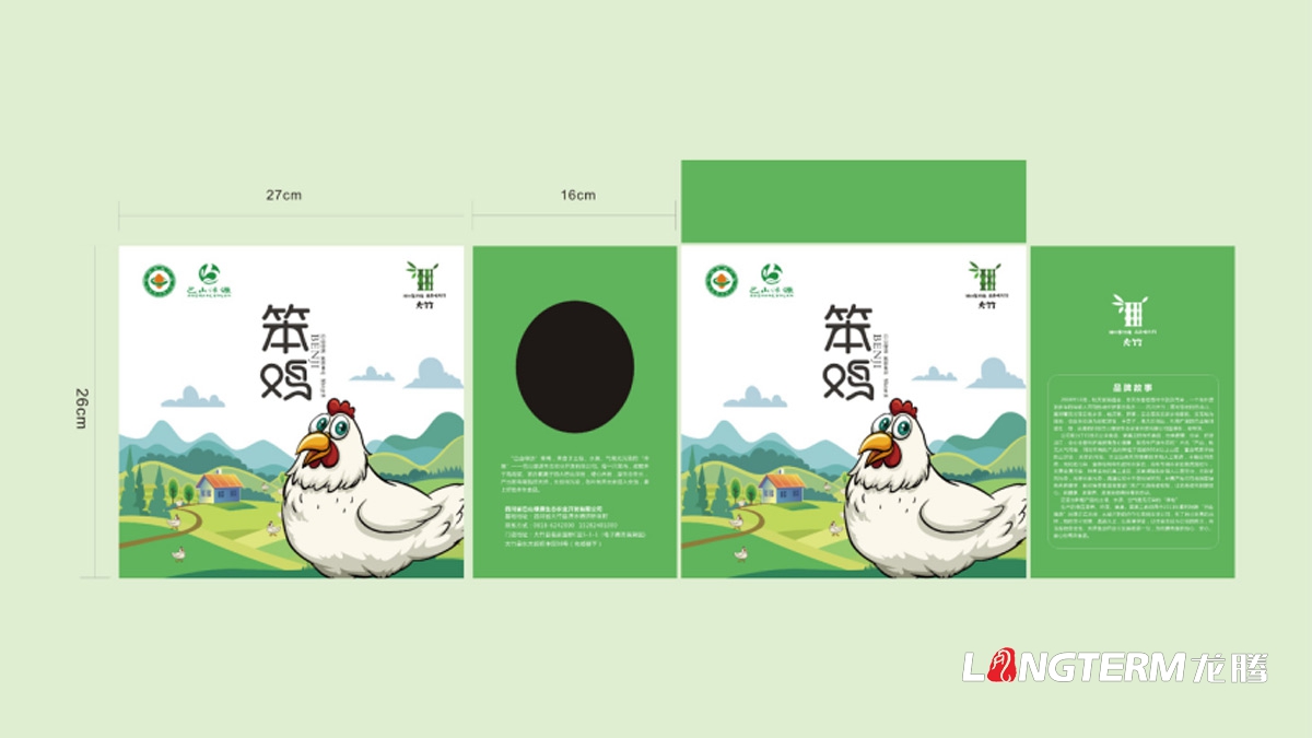 達州市特色農產品笨雞蛋包裝設計公司_土雞蛋禮品盒創意包裝設計