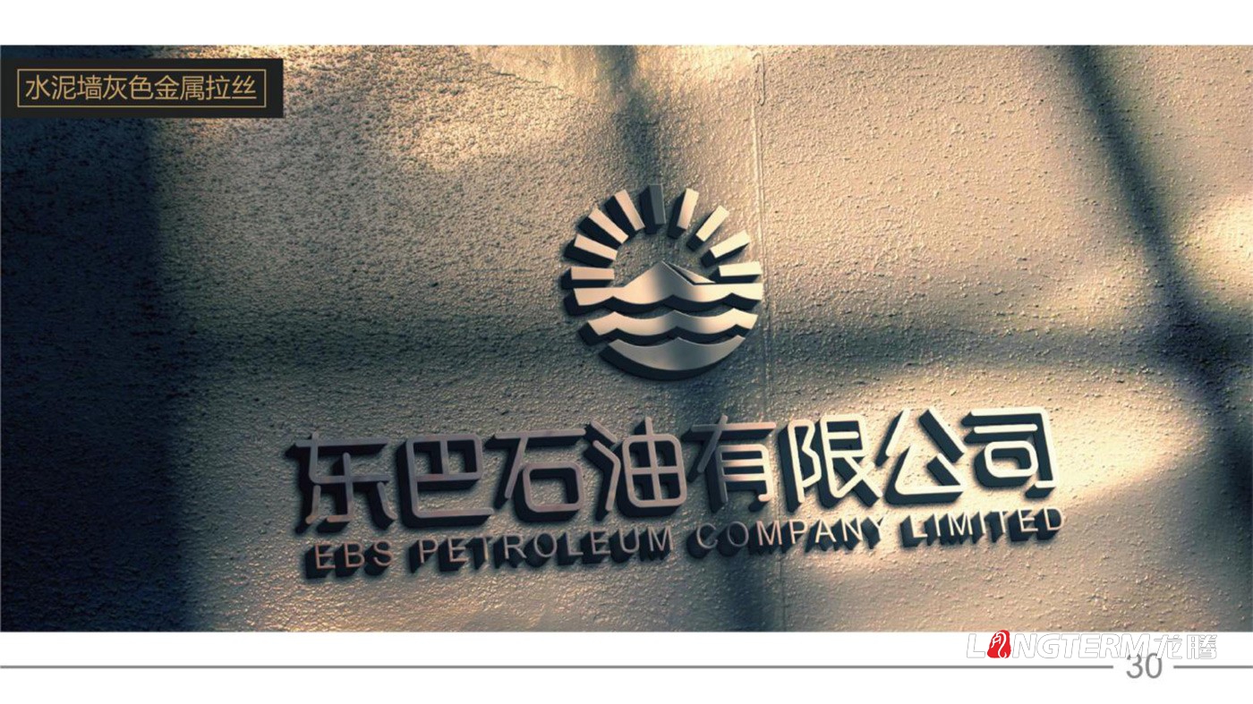 東巴石油有限公司LOGO設計_石油公司品牌視覺形象識別系統設計