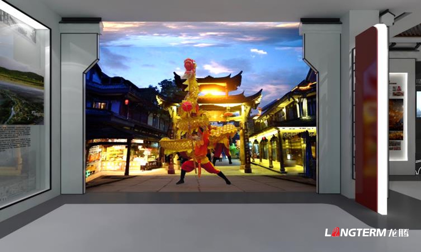 成都非物質文化遺產文化展館設計及展陳裝修效果