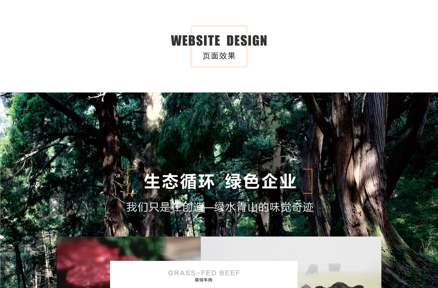 蜀道黑牛企業網站建設_四川廣元蜀道元牛牧業有限公司互聯網視覺形象建設