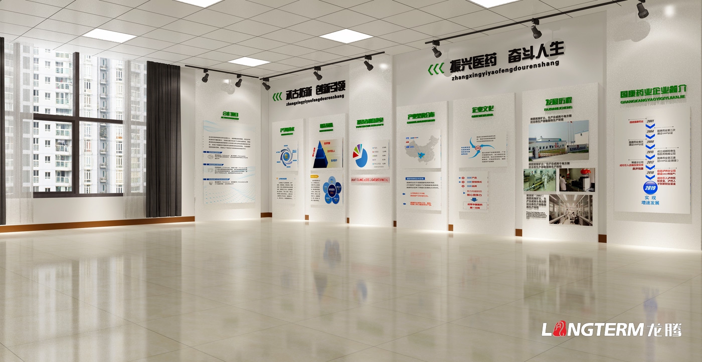 四川國康藥業有限公司科技展廳設計