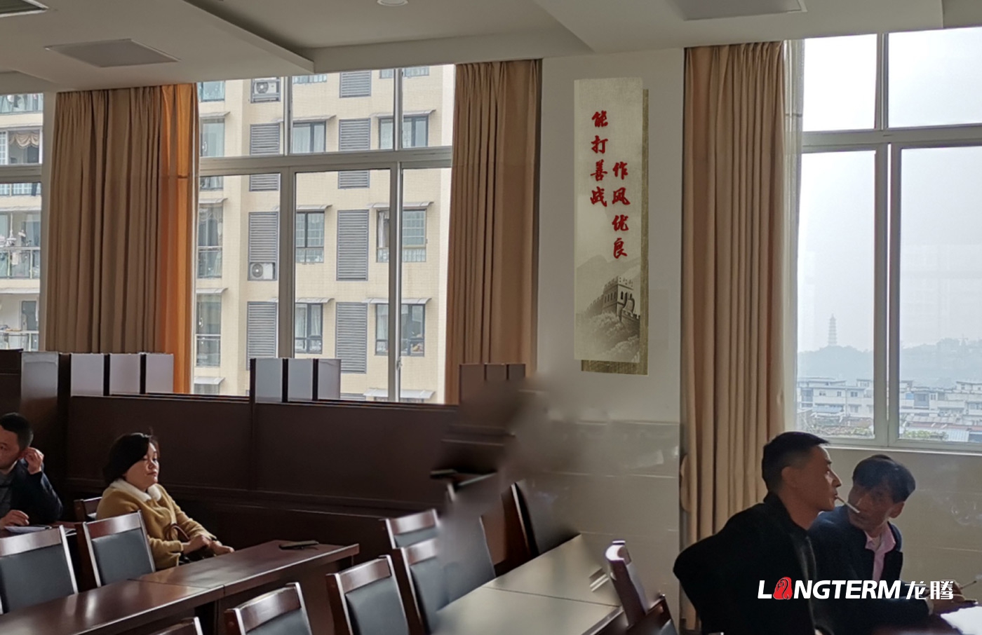 成都醫院文化建設設計公司_醫院文化墻設計及施工_醫院黨建室及宣傳欄設計_醫院導視及環境包裝效果圖