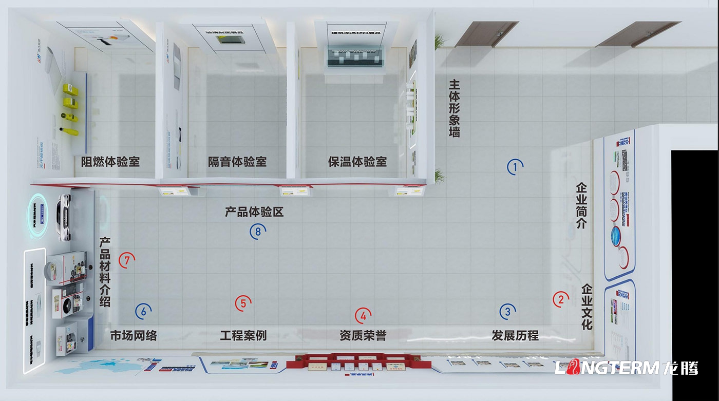 成都瀚江新材科技股份有限公司產品體驗展示廳策劃設計