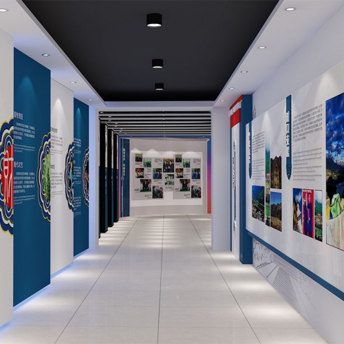 主題展館-甘孜藏族自治州職業技術學校史館展示策劃與效果圖設計、施工方案