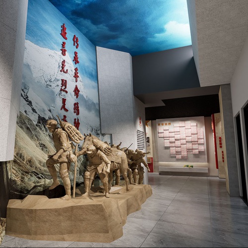 德格縣革命烈士紀念館設計